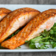 Seared Salmon With 2 Sides